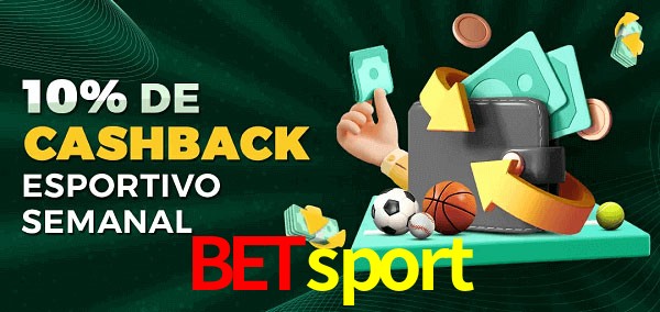 10% de bônus de cashback na betsport